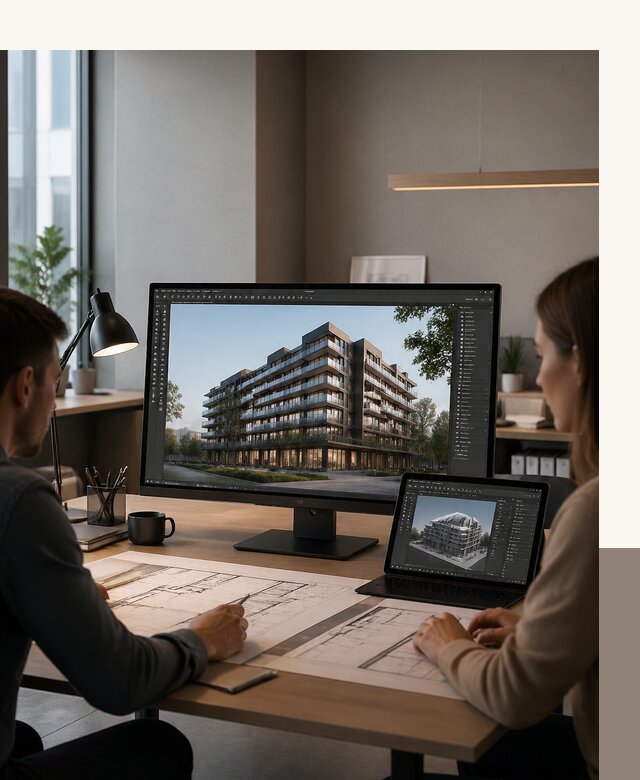 3D визуализация архитектуры и объектов строительства в Бердске