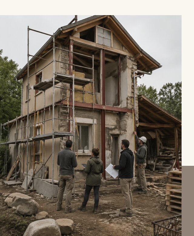 Реконструкция загородного дома под ключ в Бердске от бюро