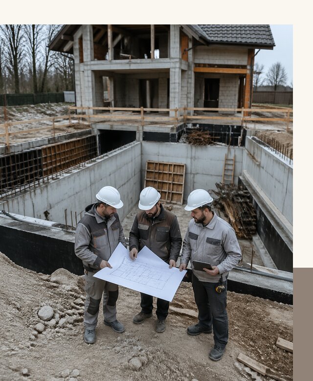 Проектирование и строительство домов с подвалом под ключ в Бердске