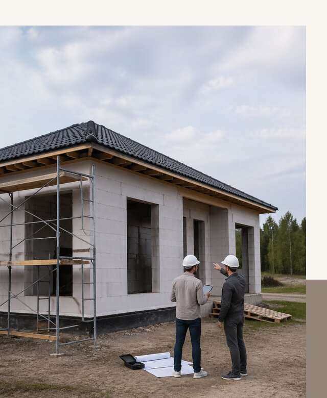 Проектирование одноэтажных домов из газобетона в Бердске